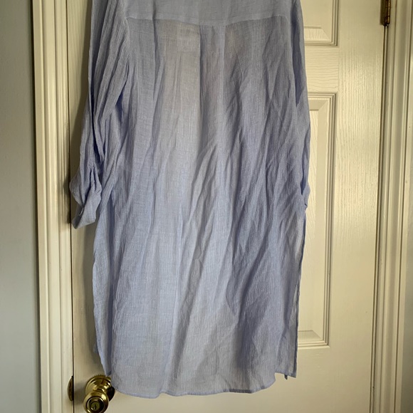 blue buttonup - Picture 3 of 3